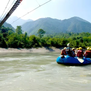 Whitewater rafting in Nepal
